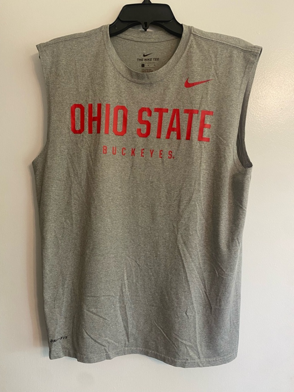 Nike Dri-Fit Ohio State Muscle Shirt- Size L